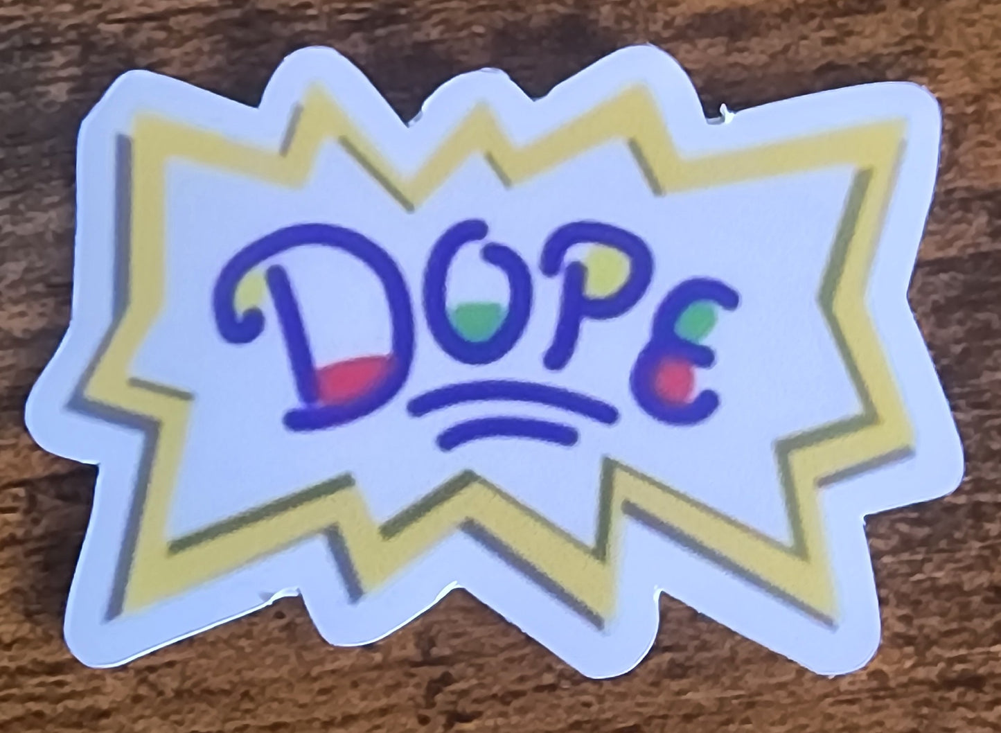 Dope sticker