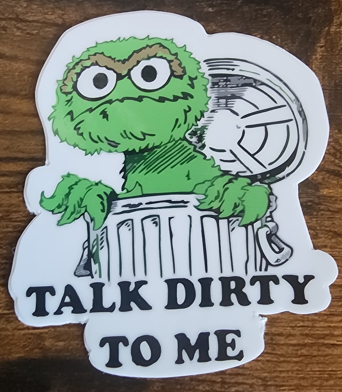 Talk dirty to me sticker