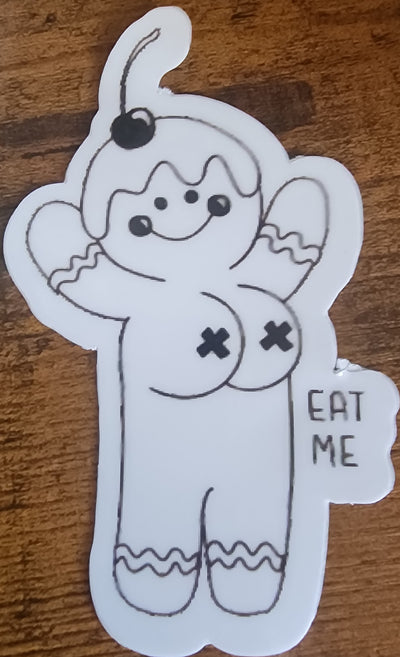 Eat me Sticker