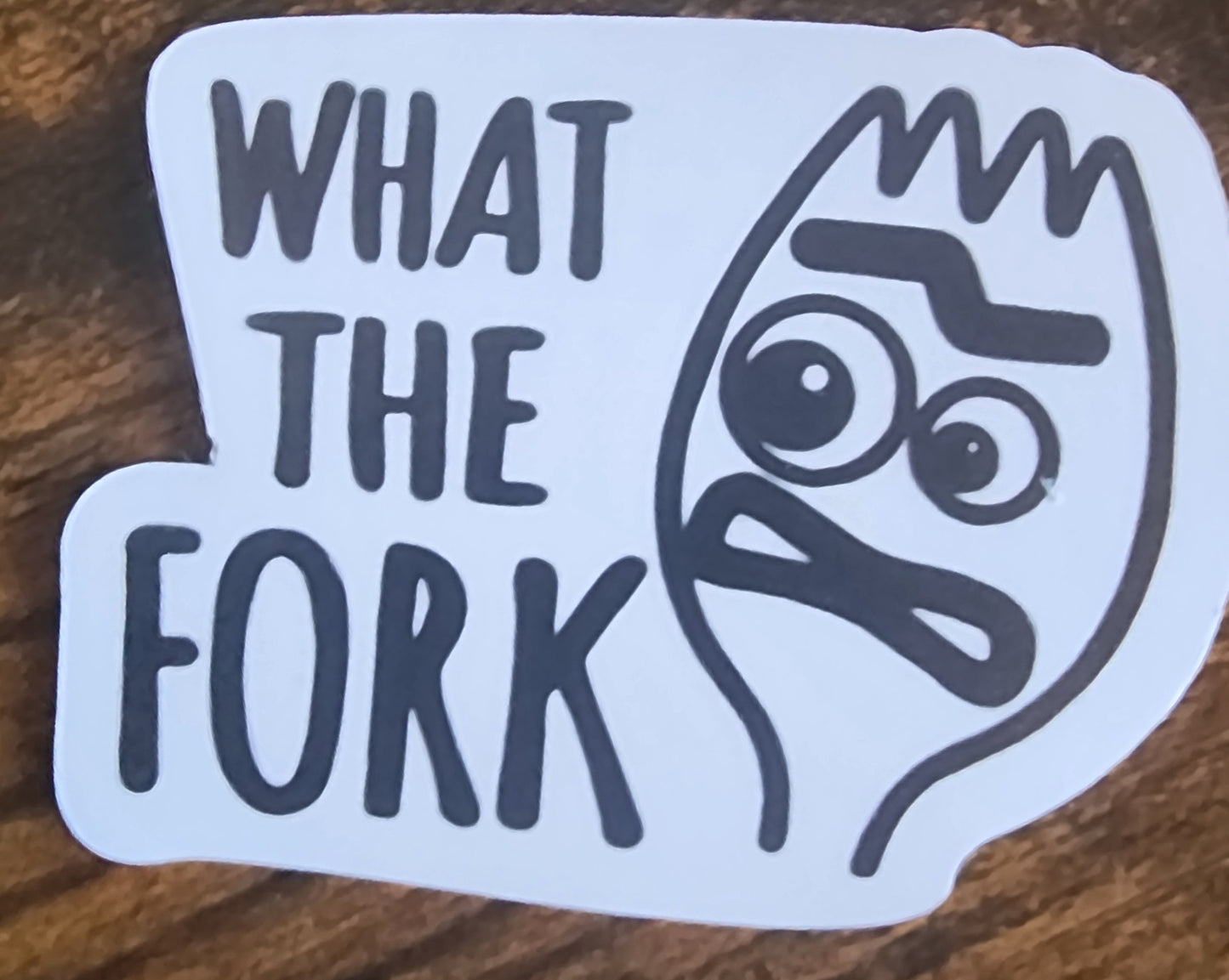 What the fork sticker