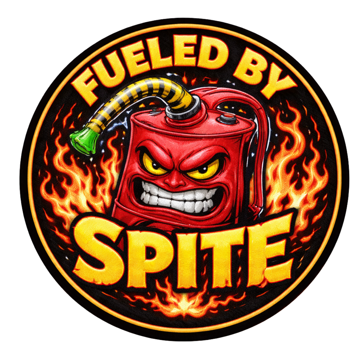Fueled by Spite sticker