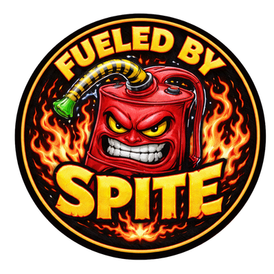 Fueled by Spite sticker