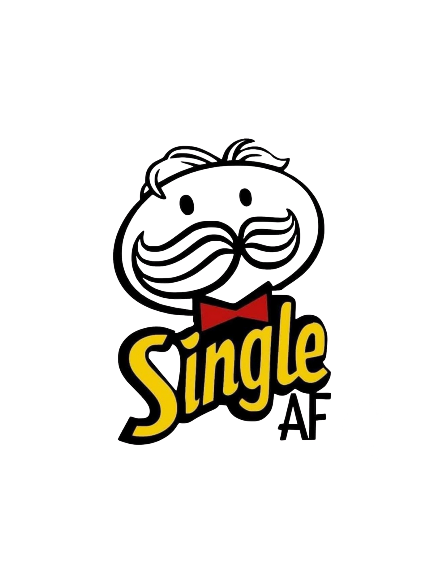 single AF sticker