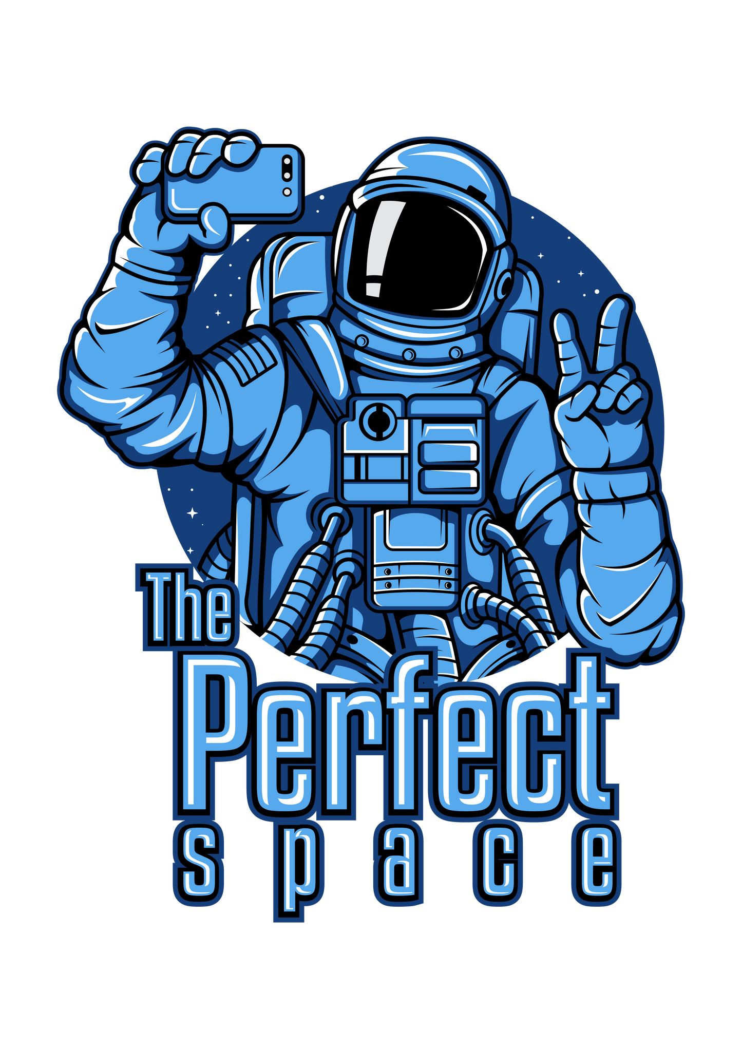 the perfect space sticker