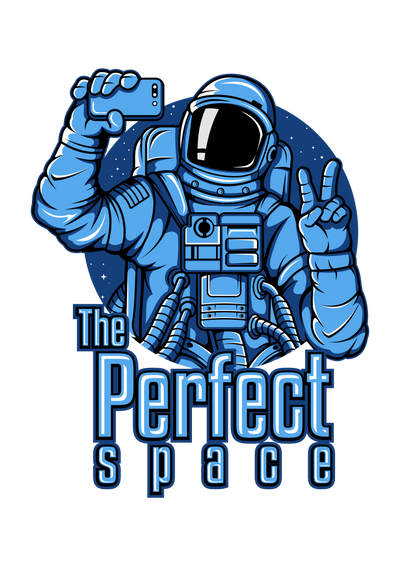 the perfect space sticker