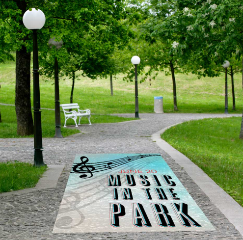 Outdoor Floor Decal