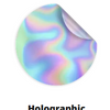 3" Holographic Sticker
