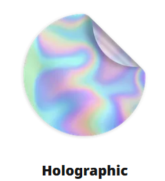 3" Holographic Sticker