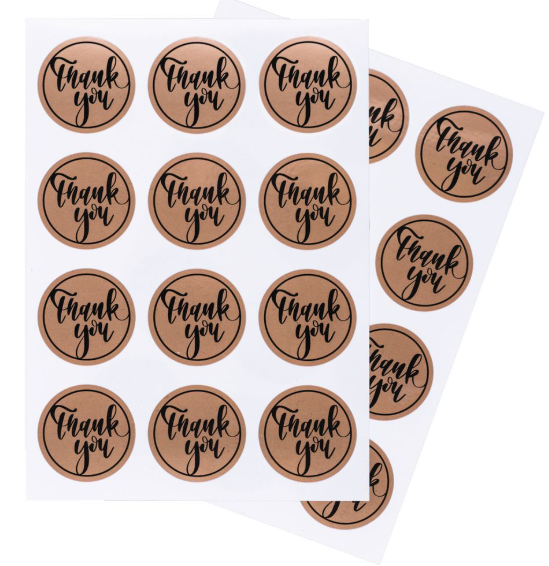 Thank You Stickers